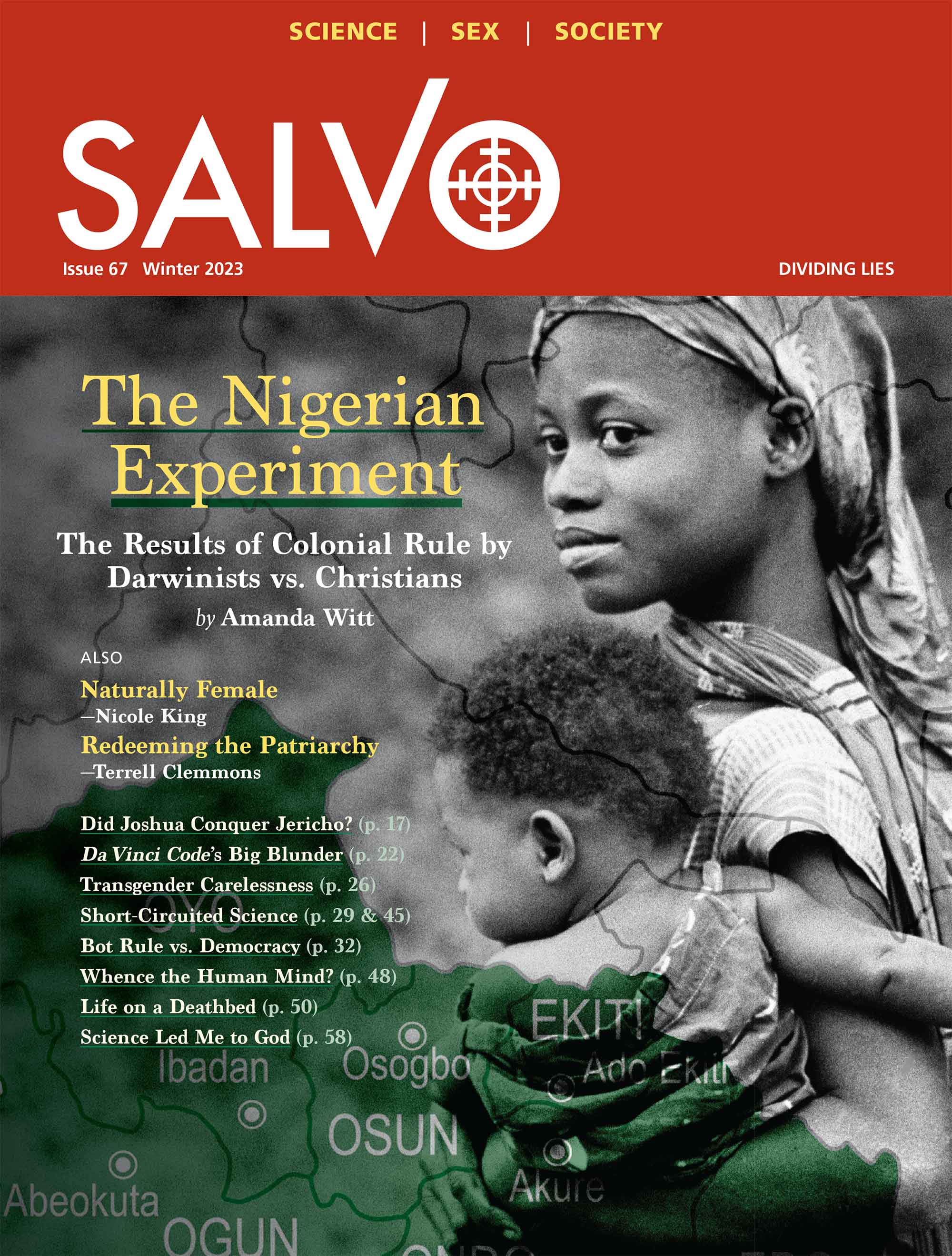Current Issue Cover of Salvo Magazine